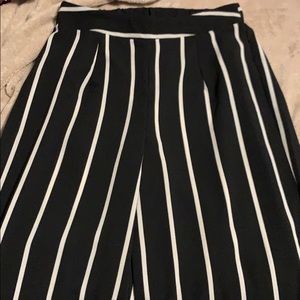 Striped long cute dress up or down pants
